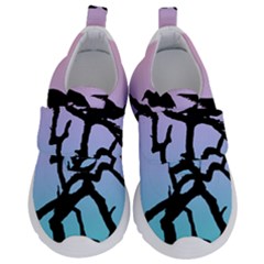 Birds Bird Vultures Tree Branches Kids  Velcro No Lace Shoes by Semog4