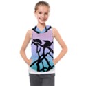 Birds Bird Vultures Tree Branches Kids  Sleeveless Hoodie View1