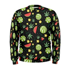 Watermelon Berries Patterns Pattern Men s Sweatshirt by Semog4