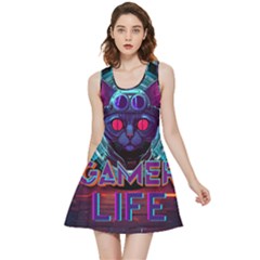 Gamer Life Inside Out Reversible Sleeveless Dress by minxprints