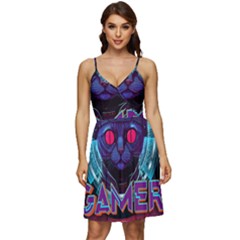 Gamer Life V-neck Pocket Summer Dress  by minxprints