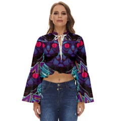 Gamer Life Boho Long Bell Sleeve Top by minxprints