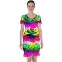 Waves Of Color Short Sleeve Nightdress View1