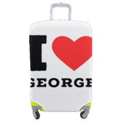 I Love George Luggage Cover (medium) by ilovewhateva