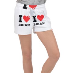 I Love Brian Women s Velour Lounge Shorts by ilovewhateva