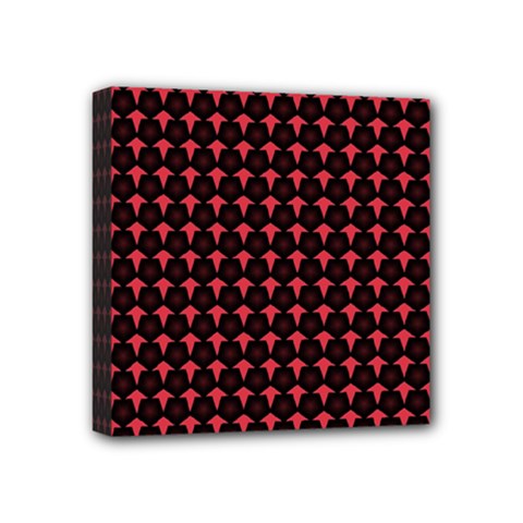 Arrow Pentagon Desktop Wallpaper Geometric Pattern Mini Canvas 4  X 4  (stretched) by Jancukart