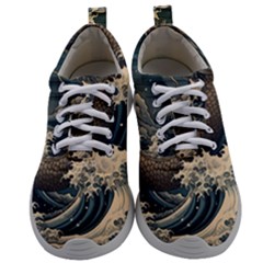 Sea Dragon Kanagawa Sea Monster Mens Athletic Shoes by Jancukart