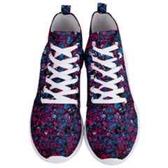 Grafitti Graffiti Abstract Artwork Digital Men s Lightweight High Top Sneakers by Semog4