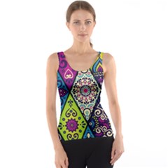 Ethnic Pattern Abstract Tank Top by Semog4