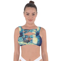 Star Trek Starship The Starry Night Van Gogh Bandaged Up Bikini Top by Semog4
