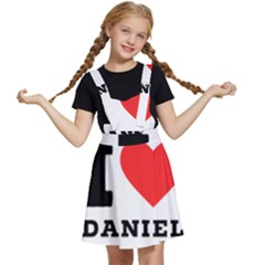 I Love Daniel Kids  Apron Dress by ilovewhateva