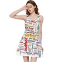 Writing Author Motivation Words Inside Out Racerback Dress View1