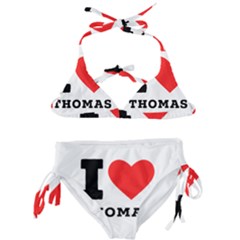 I Love Thomas Kids  Classic Bikini Set by ilovewhateva