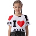 I love john Kids  Basic Tee View1