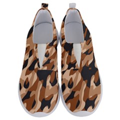 Abstract Camouflage Pattern No Lace Lightweight Shoes by Jack14