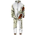 Cat Playing The Violin Art Hooded Jumpsuit (Men) View1