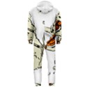 Cat Playing The Violin Art Hooded Jumpsuit (Men) View2