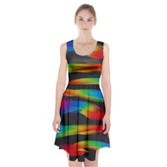 Colorful Background Racerback Midi Dress by Semog4