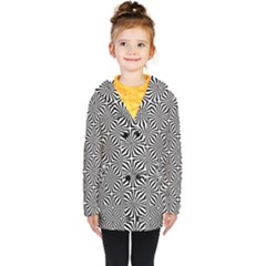 Background-pattern-halftone Kids  Double Breasted Button Coat by Semog4