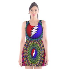 Grateful Dead Scoop Neck Skater Dress by Semog4