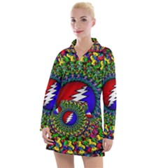 Grateful Dead Women s Long Sleeve Casual Dress by Semog4