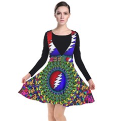 Grateful Dead Plunge Pinafore Dress by Semog4