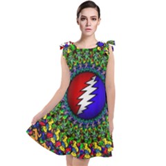 Grateful Dead Tie Up Tunic Dress by Semog4