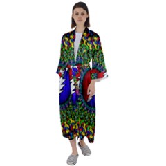 Grateful Dead Maxi Satin Kimono by Semog4