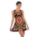 Kaleidoscope Art Pattern Ornament Cotton Racerback Dress View1