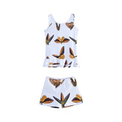 Butterfly Butterflies Insect Swarm Kids  Boyleg Swimsuit by Salman4z