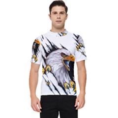 Eagle Men s Short Sleeve Rash Guard by Salman4z