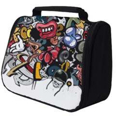 Mural Graffiti Paint Full Print Travel Pouch (big) by Salman4z