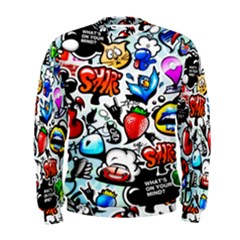 Graffiti Art Cartoon Comic Men s Sweatshirt by Salman4z