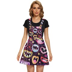 Funny Monster Mouths Apron Dress by Salman4z