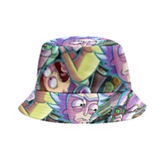 Rick And Morty Time Travel Ultra Bucket Hat by Salman4z