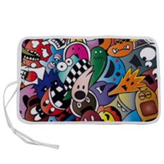 Cartoon Explosion Cartoon Characters Funny Pen Storage Case (m) by Salman4z