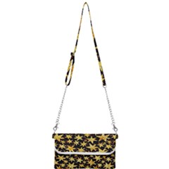 Shiny Glitter Stars Mini Crossbody Handbag by Salman4z