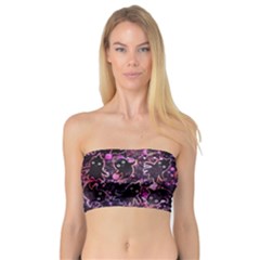 Fun Spooky Cute Ghosts Adoxali Halloween Bandeau Top by Salman4z