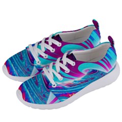 Tsunami Waves Ocean Sea Nautical Nature Water 3 Women s Lightweight Sports Shoes by Jancukart