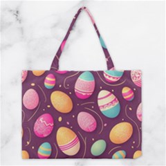 Easter Eggs Egg Medium Tote Bag by Ravend