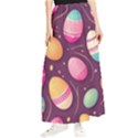 Easter Eggs Egg Maxi Chiffon Skirt View1