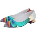 Tsunami Tidal Wave Wave Minimalist Ocean Sea 3 Women s Low Heels View2