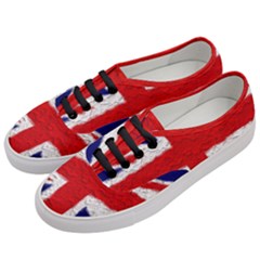 Union Jack Flag National Country Women s Classic Low Top Sneakers by Celenk