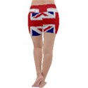 Union Jack Flag National Country Lightweight Velour Yoga Shorts View4