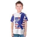 Usa Flag Eagle Symbol American Bald Eagle Country Kids  Cotton Tee View1