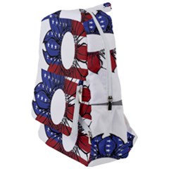 Us Flag Flower Sunshine Flag America Usa Travelers  Backpack by Wegoenart