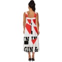 I love gin and tonic Square Neckline Tiered Midi Dress View4