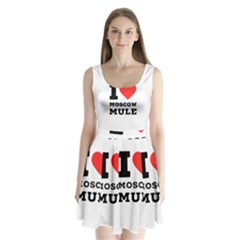 I Love Moscow Mule Split Back Mini Dress  by ilovewhateva