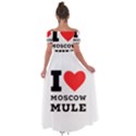 I love Moscow mule Off Shoulder Open Front Chiffon Dress View2