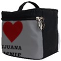 I love marijuana brownie Make Up Travel Bag (Big) View2